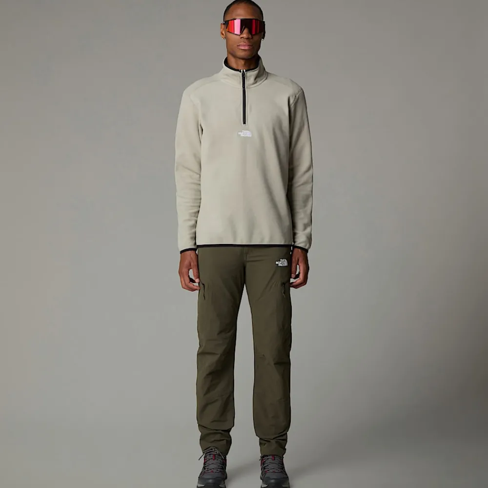 Forro Polar Con Cremallera De 1/4 Glacier Para Hombre-The North Face New
