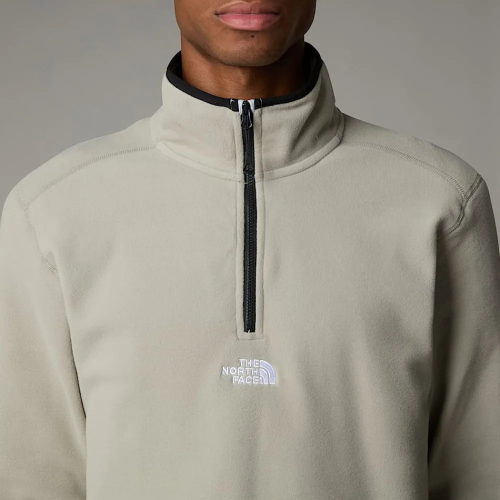 Forro Polar Con Cremallera De 1/4 Glacier Para Hombre-The North Face New