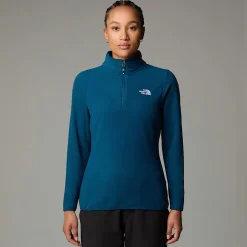 Forro Polar Con Cremallera De 1/4 Glacier 100 Para Mujer-The North Face Sale