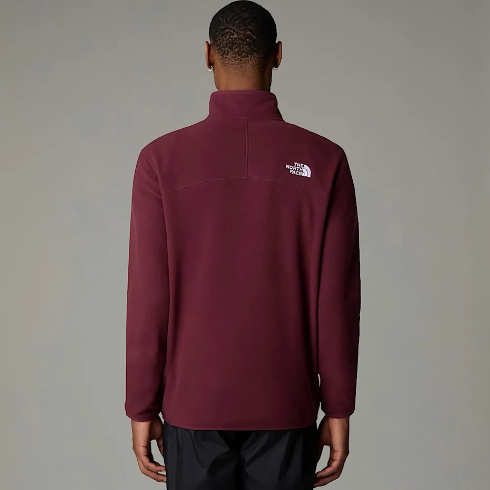 Forro Polar Con Cremallera De 1/4 Glacier 100 Para Hombre-The North Face