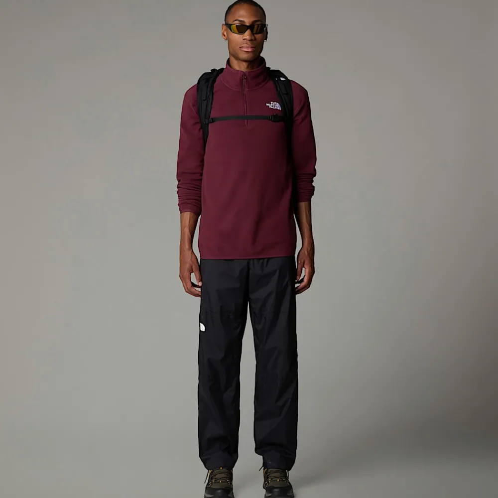Forro Polar Con Cremallera De 1/4 Glacier 100 Para Hombre-The North Face