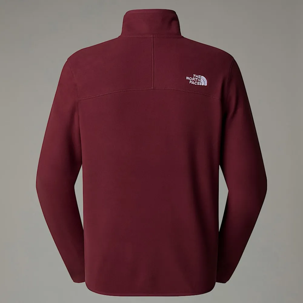 Forro Polar Con Cremallera De 1/4 Glacier 100 Para Hombre-The North Face