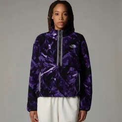 Forro Polar Con Cremallera De 1/4 TNF Fleeski Para Mujer-The North Face Sale