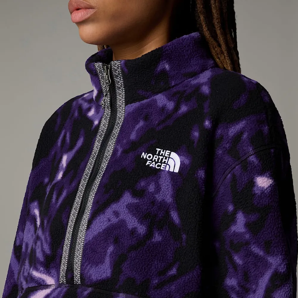 Forro Polar Con Cremallera De 1/4 TNF Fleeski Para Mujer-The North Face Sale