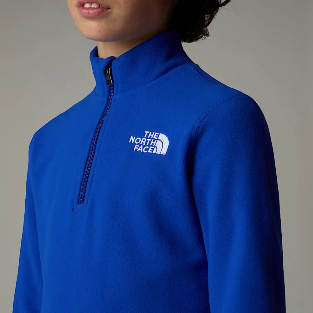 Forro Polar Con Cremallera De 1/4 Glacier Para Jóvenes-The North Face Outlet