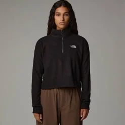 Forro Polar Corto Con Cremallera De 1/4 Glacier 100 Para Mujer-The North Face New