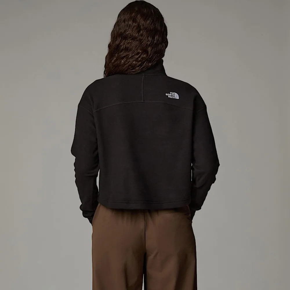 Forro Polar Corto Con Cremallera De 1/4 Glacier 100 Para Mujer-The North Face New