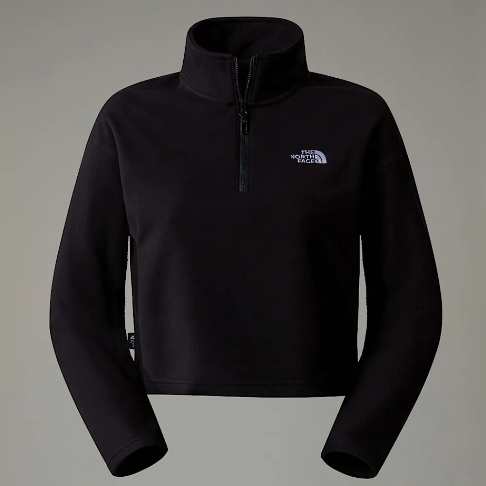 Forro Polar Corto Con Cremallera De 1/4 Glacier 100 Para Mujer-The North Face New