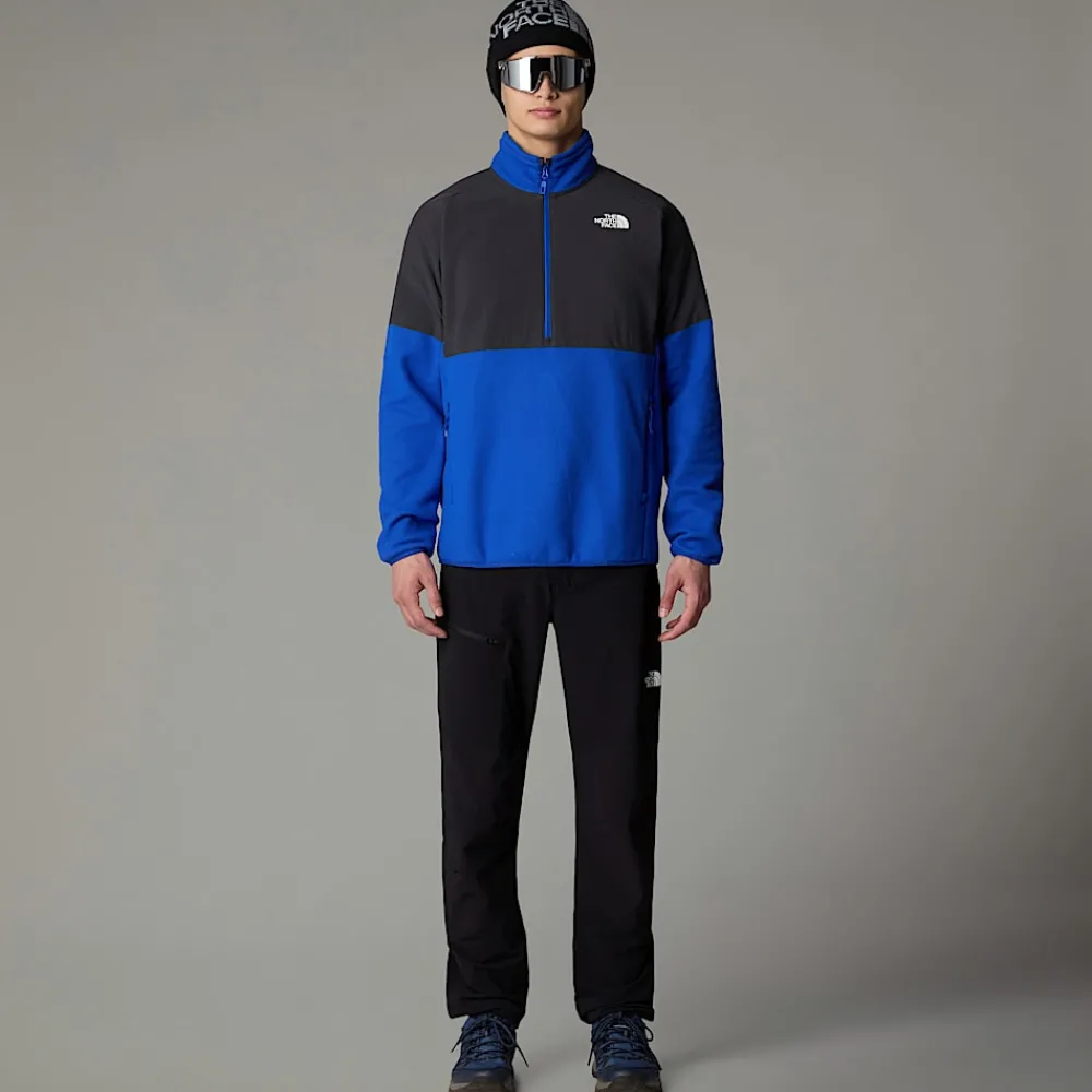 Forro Polar De Peso Grueso Con Media Cremallera Glacier Para Hombre-The North Face Discount