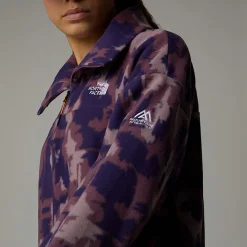 Forro Polar Estampado Con Cremallera De 1/4 Para Mujer-The North Face Outlet