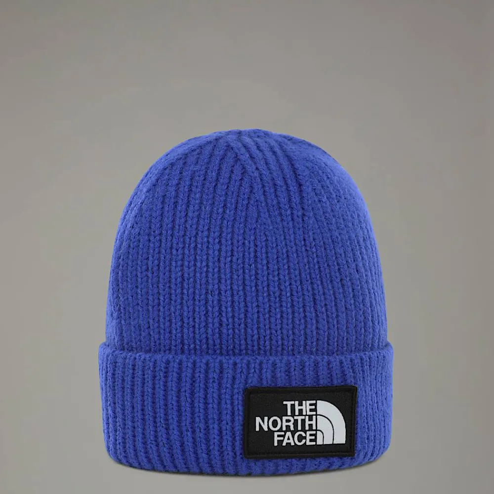 Gorro De Punto Elástico Con Borde Y Logotipo De TNF-The North Face Hot