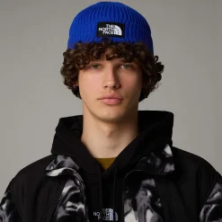 Gorro De Punto Elástico Con Borde Y Logotipo De TNF-The North Face Hot
