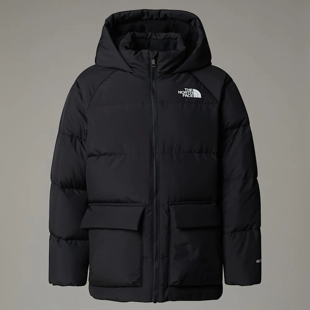 Parka Corta De Plumón Con Forro Polar North Para Jóvenes-The North Face Outlet