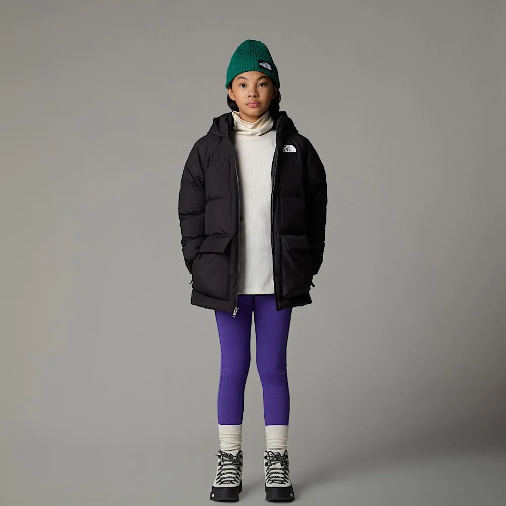 Parka Corta De Plumón Con Forro Polar North Para Jóvenes-The North Face Outlet