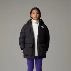 Parka Corta De Plumón Con Forro Polar North Para Jóvenes-The North Face Outlet