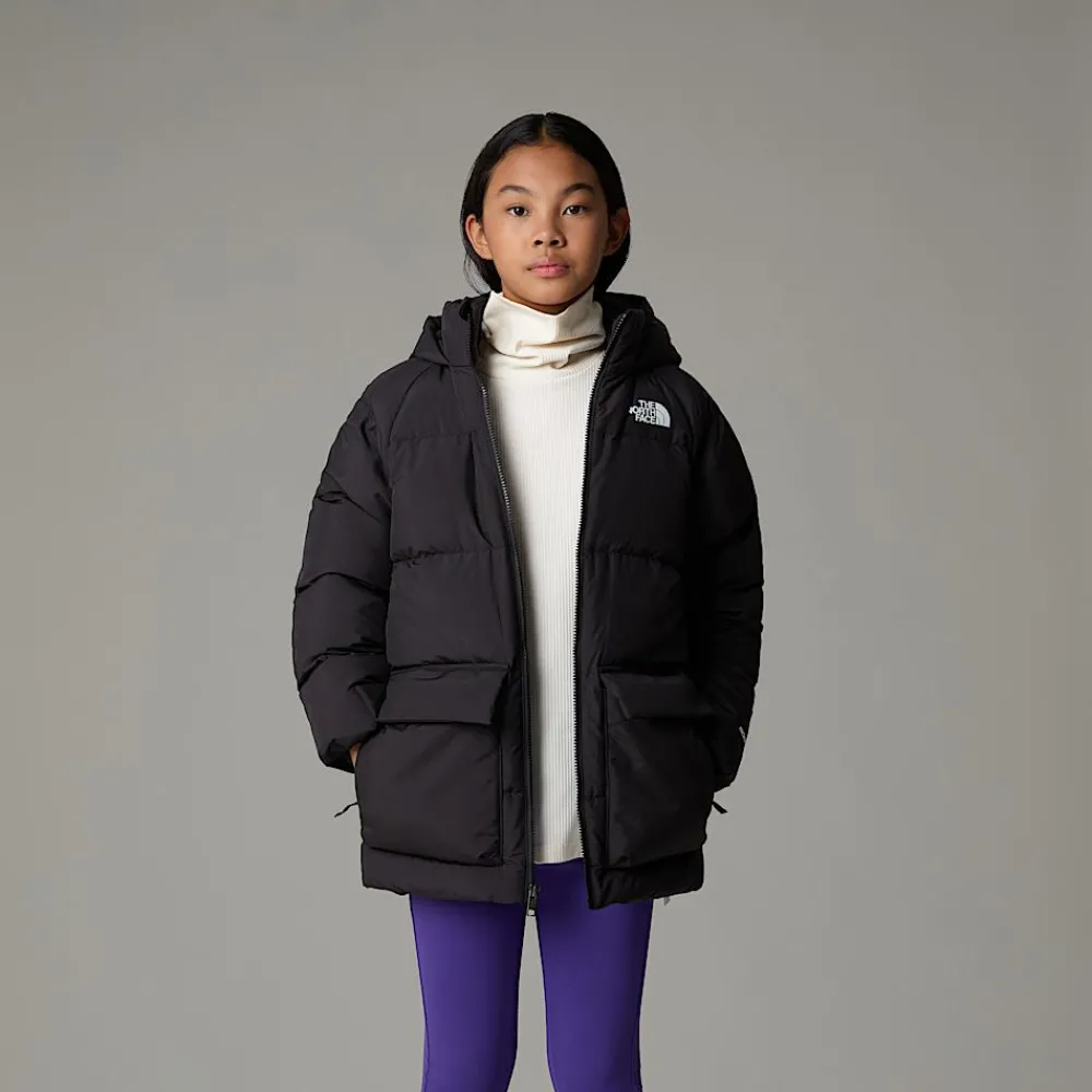 Parka Corta De Plumón Con Forro Polar North Para Jóvenes-The North Face Outlet