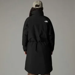 Parka Larga Acolchada Para Mujer-The North Face Clearance