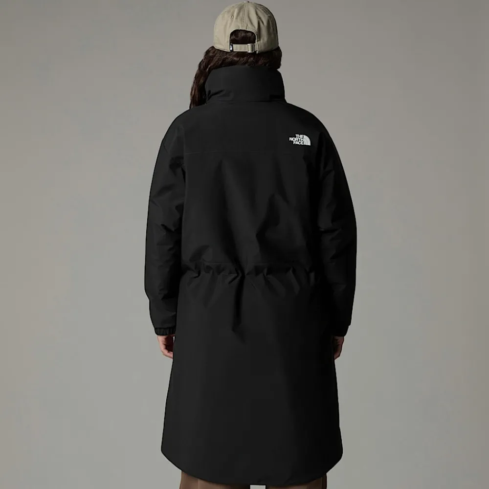 Parka Larga Acolchada Para Mujer-The North Face Clearance
