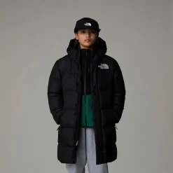 Parka Larga Nuptse Para Jóvenes-The North Face Clearance