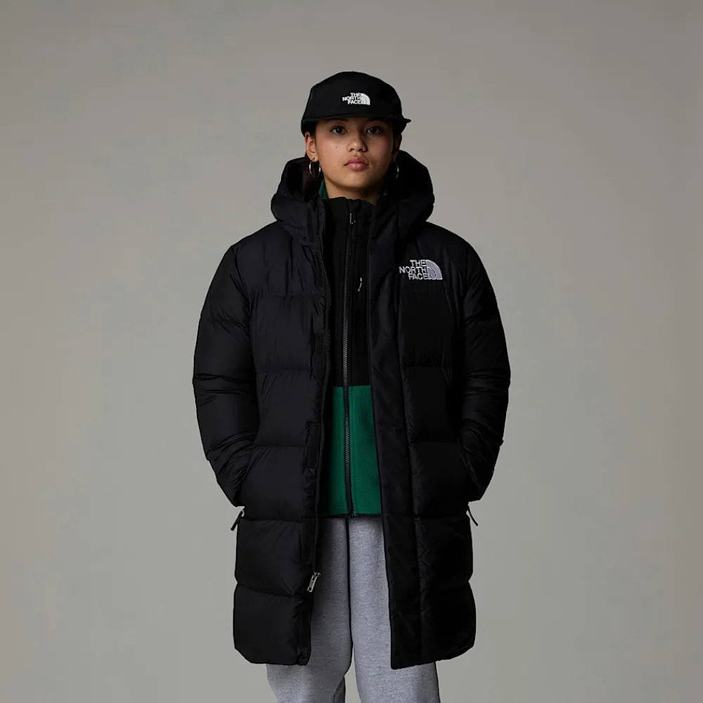 Parka Larga Nuptse Para Jóvenes-The North Face Clearance