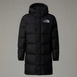 Parka Larga Nuptse Para Jóvenes-The North Face Clearance