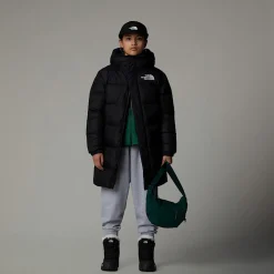 Parka Larga Nuptse Para Jóvenes-The North Face Clearance
