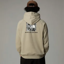 Sudadera Con Capucha, Manga Raglán Estampado Gráfico Para Hombre-The North Face Sale