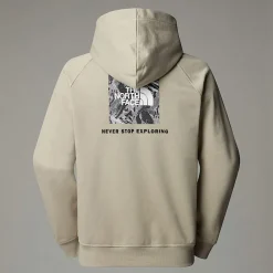 Sudadera Con Capucha, Manga Raglán Estampado Gráfico Para Hombre-The North Face Sale