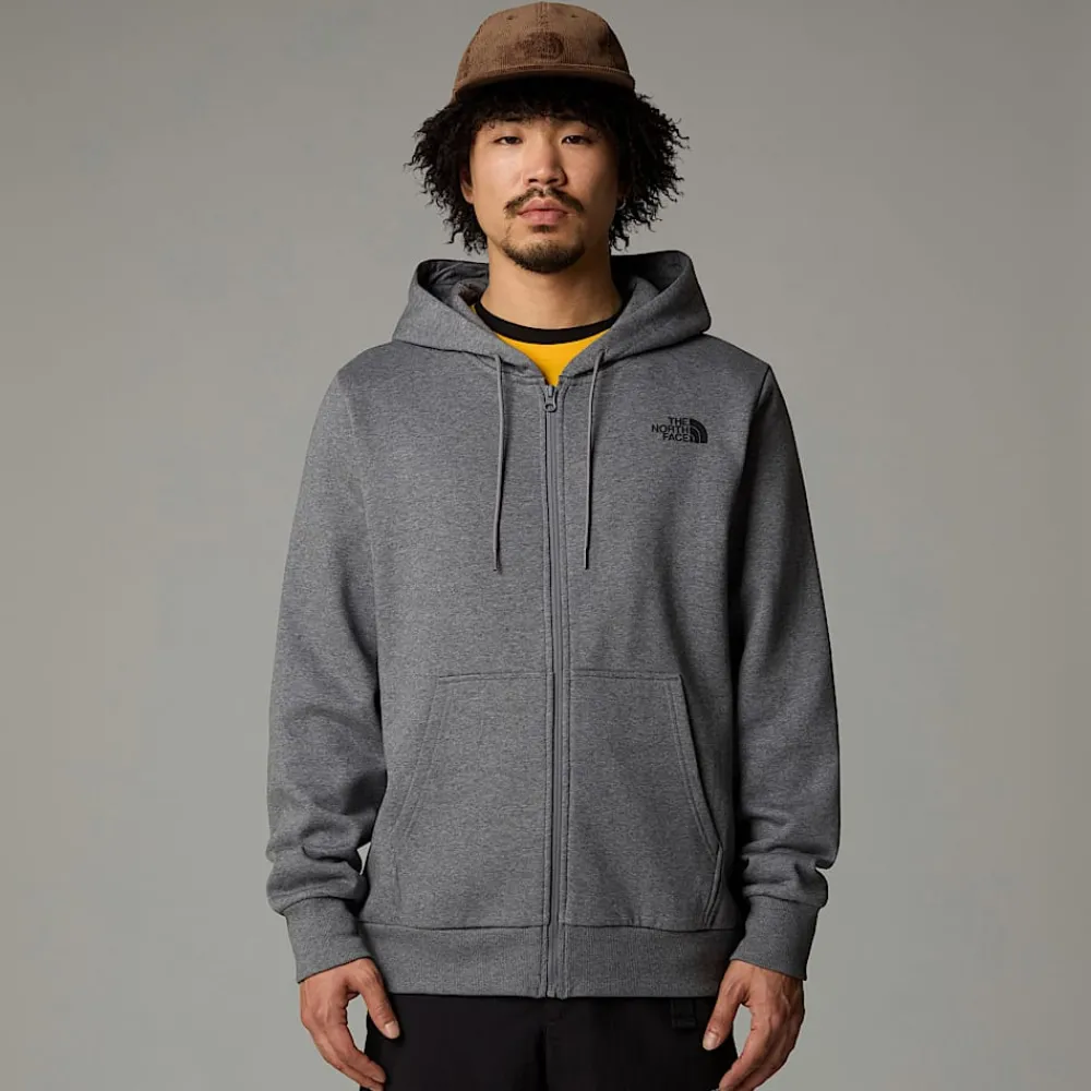 Sudadera Con Capucha Y Cremallera Integral Simple Dome Para Hombre-The North Face Hot