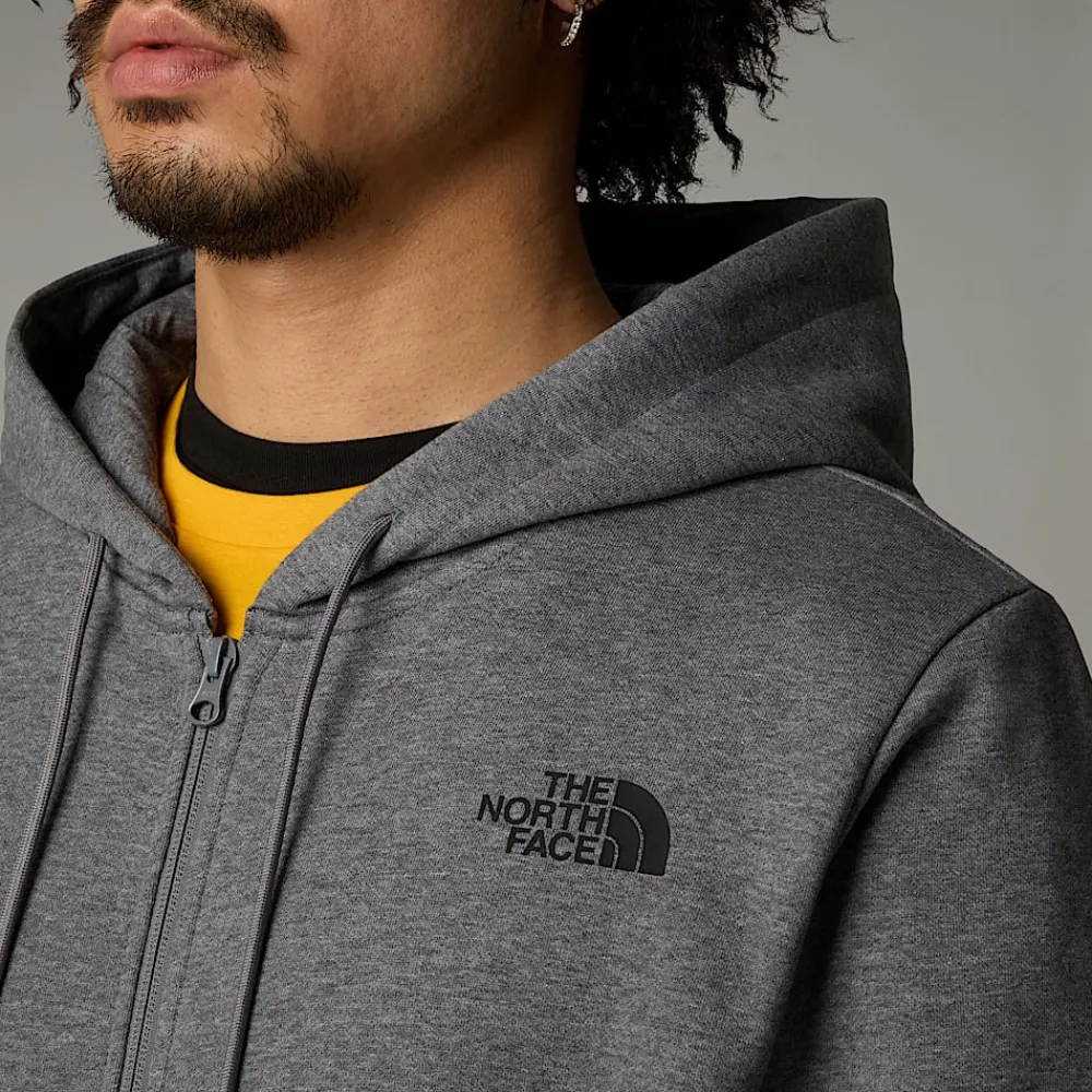 Sudadera Con Capucha Y Cremallera Integral Simple Dome Para Hombre-The North Face Hot
