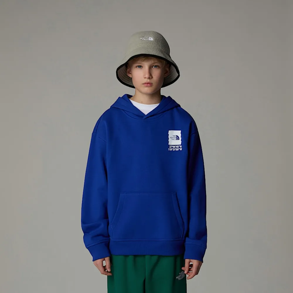 Sudadera Holgada Con Capucha Y Estampado Gráfico Coordinates Para Niño-The North Face Outlet