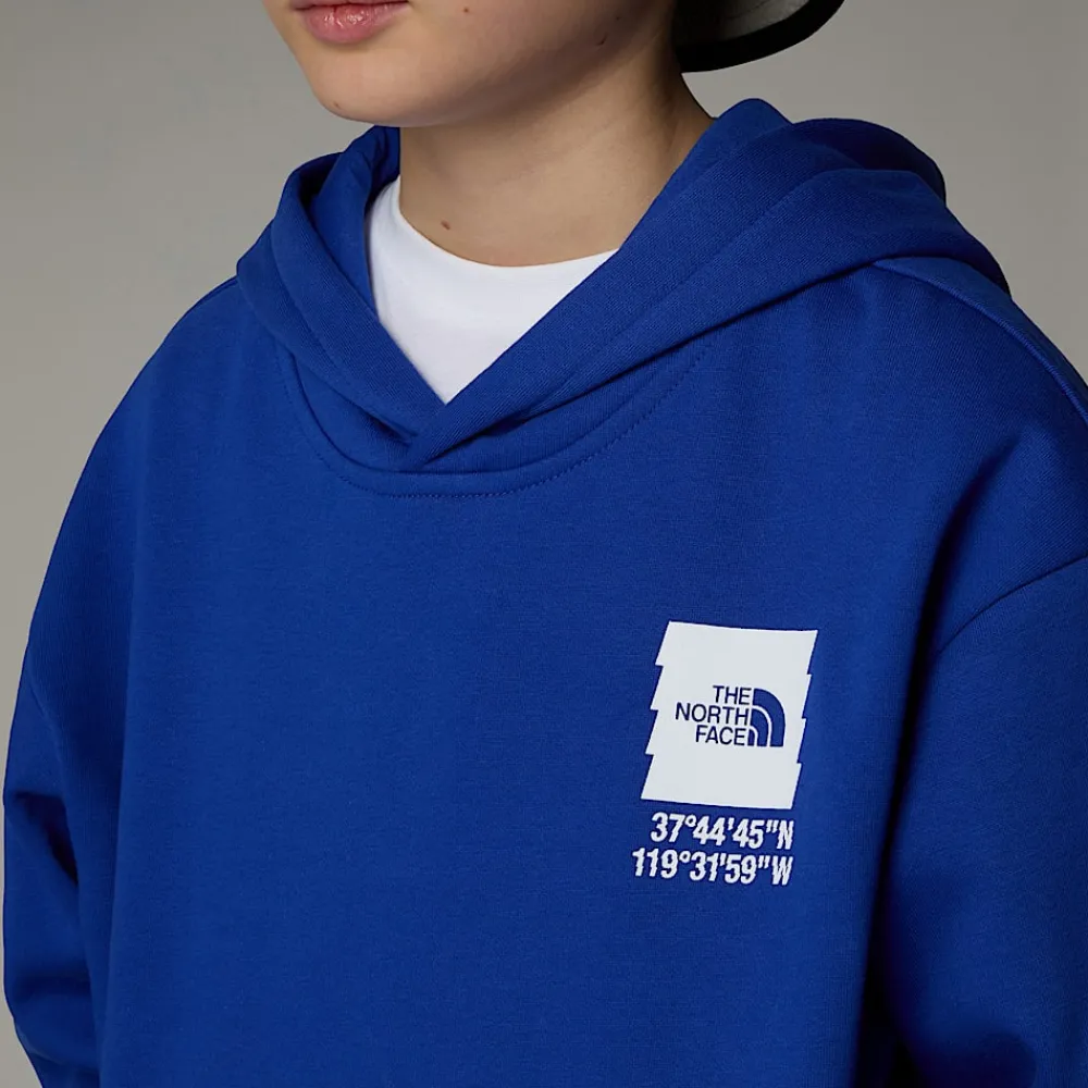 Sudadera Holgada Con Capucha Y Estampado Gráfico Coordinates Para Niño-The North Face Outlet