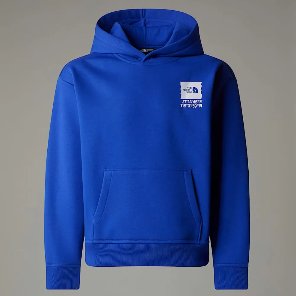 Sudadera Holgada Con Capucha Y Estampado Gráfico Coordinates Para Niño-The North Face Outlet