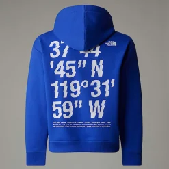 Sudadera Holgada Con Capucha Y Estampado Gráfico Coordinates Para Niño-The North Face Outlet