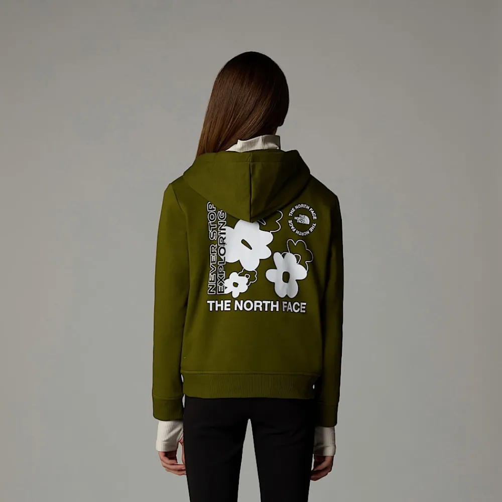 Sudadera Holgada Con Estampado Gráfico Flower Para Niña-The North Face