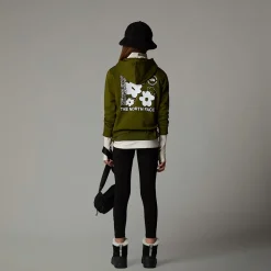 Sudadera Holgada Con Estampado Gráfico Flower Para Niña-The North Face
